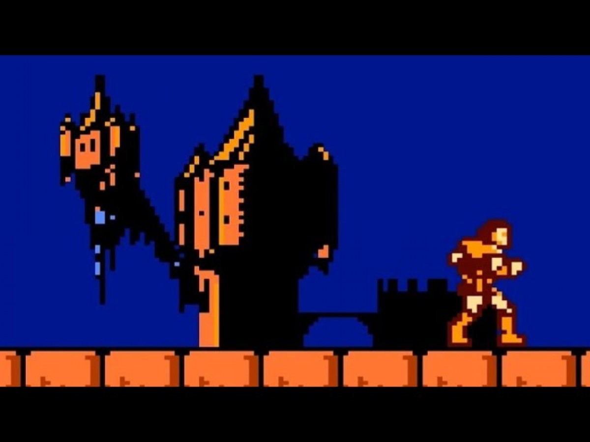 Castlevania cartridge for the Nintendo Entertainment System featuring a gothic 8 bit side scrolling action platformer with vampire hunting gameplay as Simon Belmont battling through Dracula’s castle gameplay