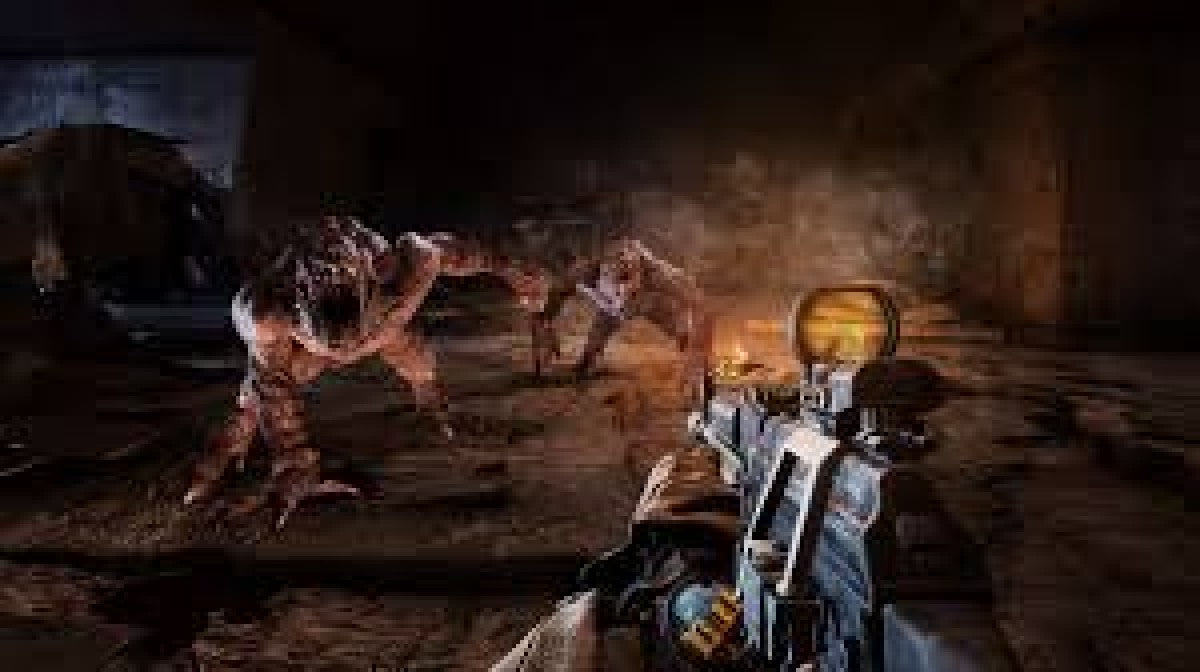 Metro Redux gameplay for PlayStation 4 (PS4) first-person shooter game. 