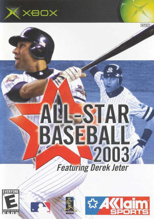 All-Star Baseball 2003 cover art for Xbox (XBOX) video game