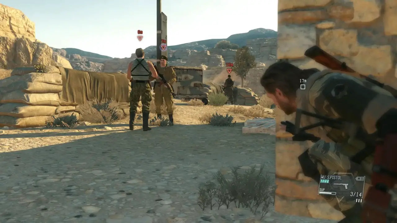Metal Gear Solid V: The Phantom Pain PS4 action-adventure video game gameplay