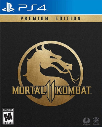 Mortal Kombat 11 [Premium Edition Steelbook] – PlayStation 4 (PS4) video game cover art, fighting combat game