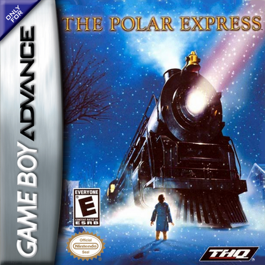 The Polar Express cover art for Game Boy Advance (GBA) video game