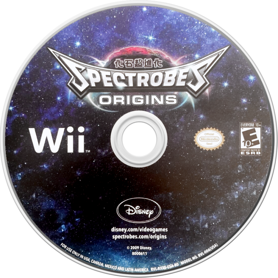 Spectrobes: Origins – Nintendo Wii (Wii) action role-playing creature-collecting adventure video game disc