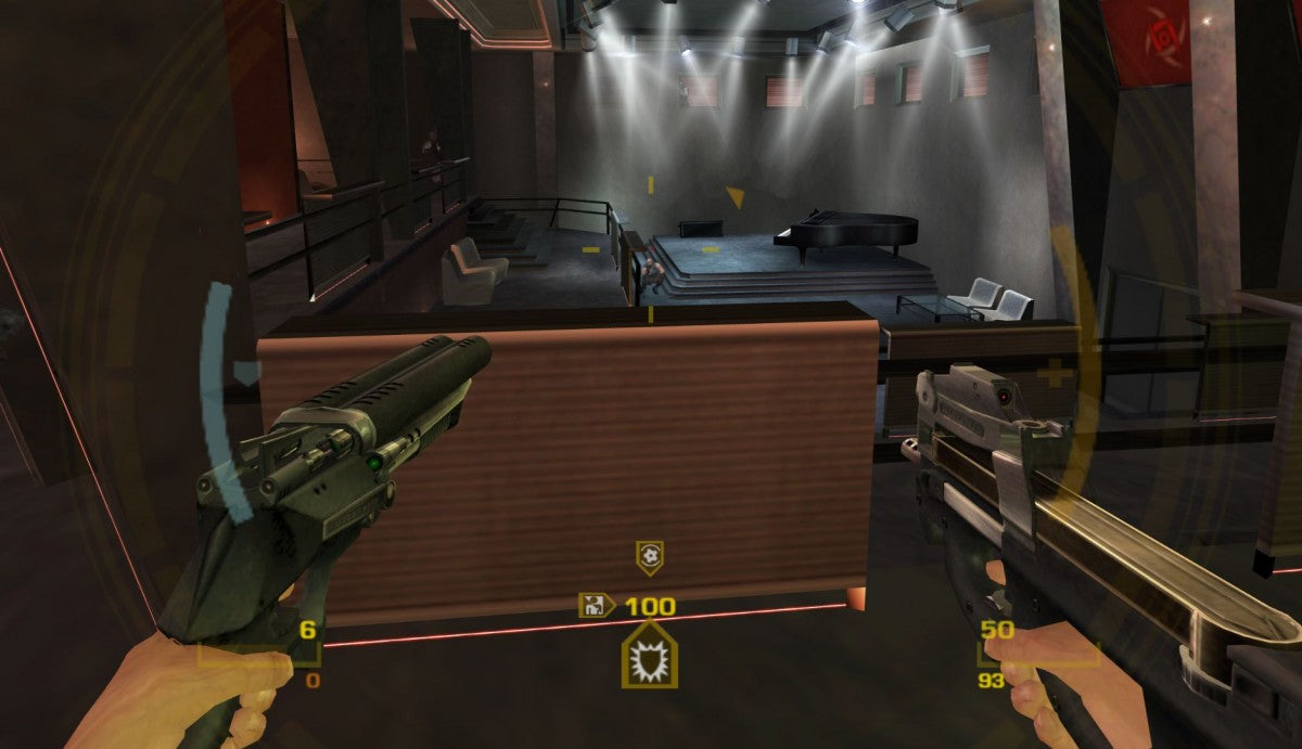 007 GoldenEye Rogue Agent for GameCube featuring first person shooter action with a villain focused storyline gameplay screenshot