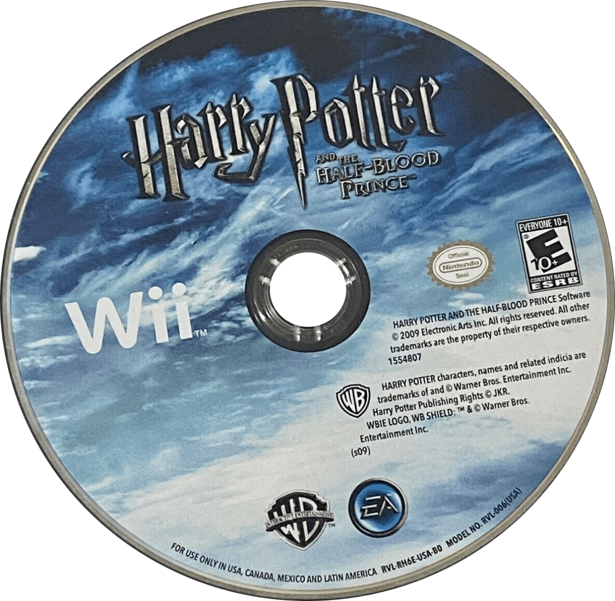 Harry Potter and the Half-Blood Prince – Nintendo Wii (Wii) action-adventure fantasy disc for video game
