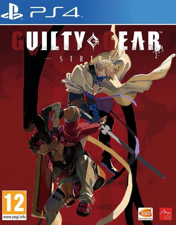 Guilty Gear: Strive [Import PAL] – PlayStation 4 (PS4) video game cover image, anime fighting game
