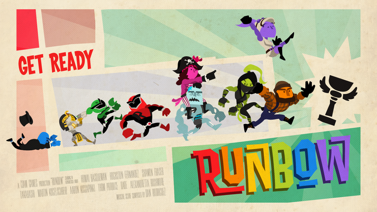 Runbow [Deluxe Edition] loading screen art for Nintendo Wii U (WiiU) video game