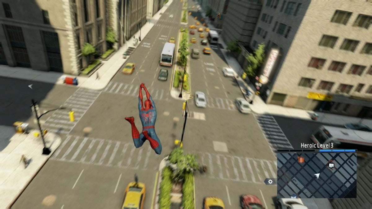 The Amazing Spider-Man 2 Nintendo DS action adventure game with web-slinging combat and missions based on the Marvel film story gameplay