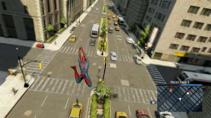 The Amazing Spider-Man 2 Nintendo DS action adventure game with web-slinging combat and missions based on the Marvel film story gameplay