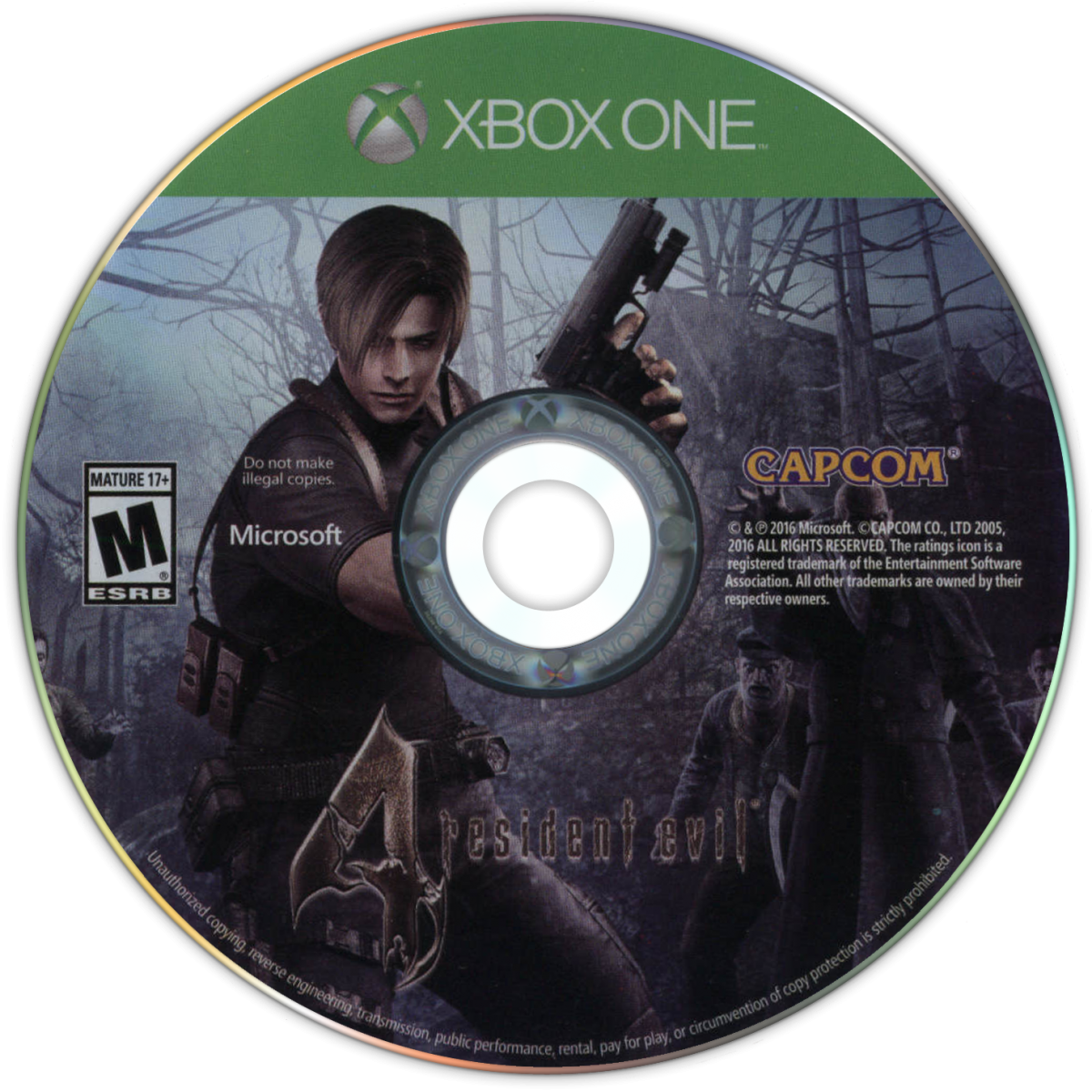 Resident Evil 4 Xbox One XONE for survival horror action video game fans featuring third person combat Leon Kennedy zombie and monster enemies intense gunplay village exploration puzzle solving weapon upgrades cinematic storytelling challenging boss battles and immersive horror adventure collectible gaming appeal disc