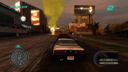 Midnight Club Los Angeles – Xbox 360 (X360) gameplay art 