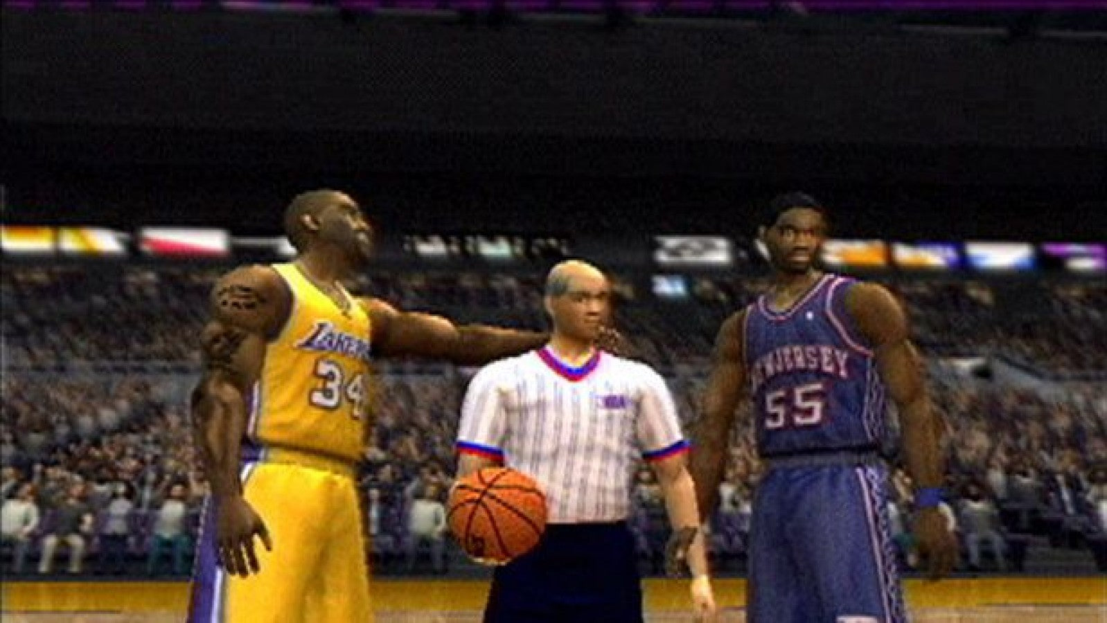 NBA Live 2003 – PlayStation 2 (PS2) basketball sports video game gameplay