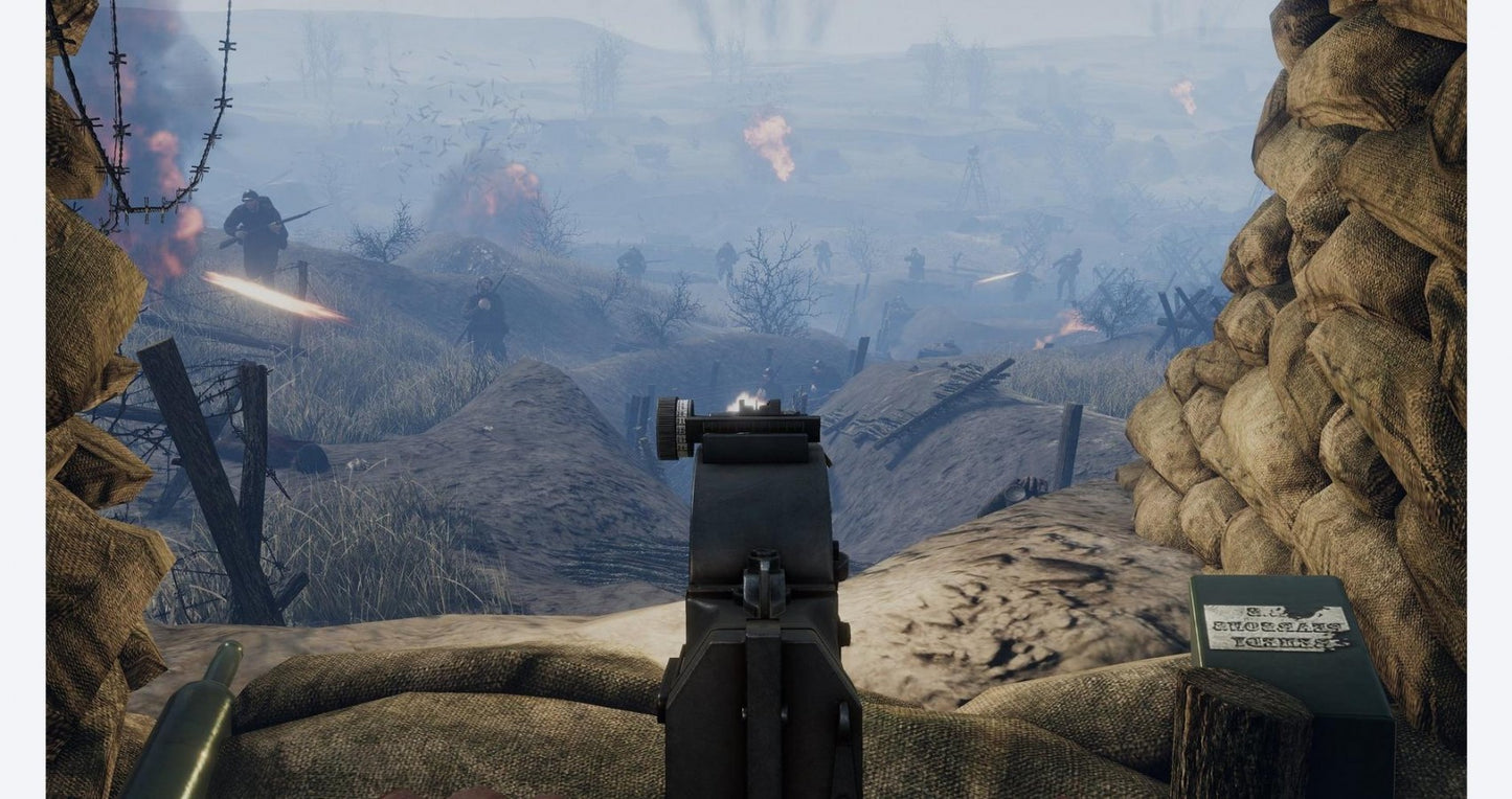 WWI Tannenberg: Eastern Front gameplay for PlayStation 5 (PS5) World War I first-person shooter video game