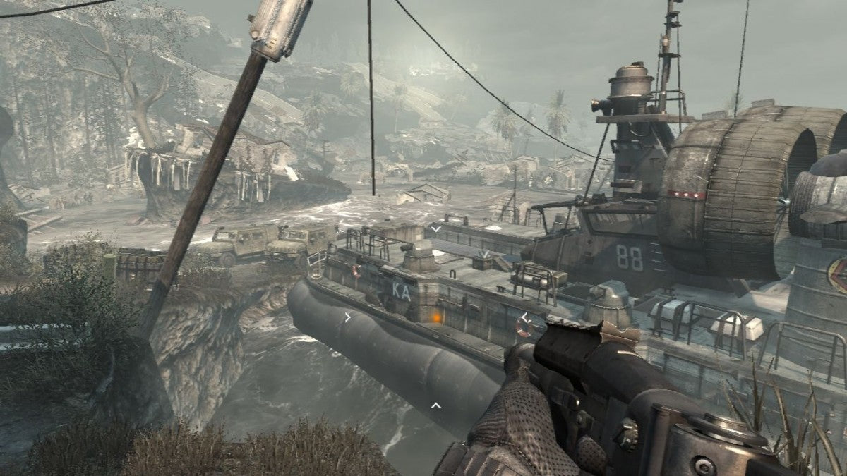 Call of Duty: Ghosts gameplay for Nintendo Wii U video game. 