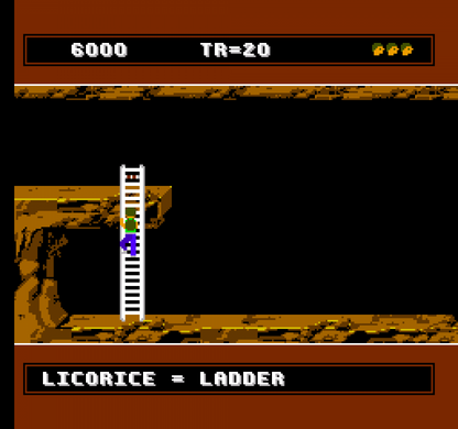 A Boy and His Blob Trouble on Blobolonia retro NES video game A Boy and His Blob puzzle platform adventure exploration cooperative gameplay classic console title Nintendo Entertainment System release gameplay