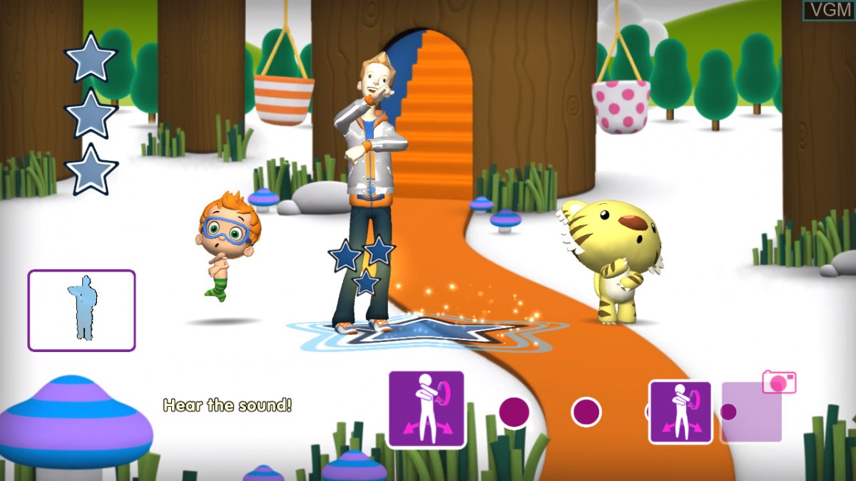 Nickelodeon Dance for Xbox 360 with kid-friendly dance routines featuring popular Nickelodeon characters gameplay