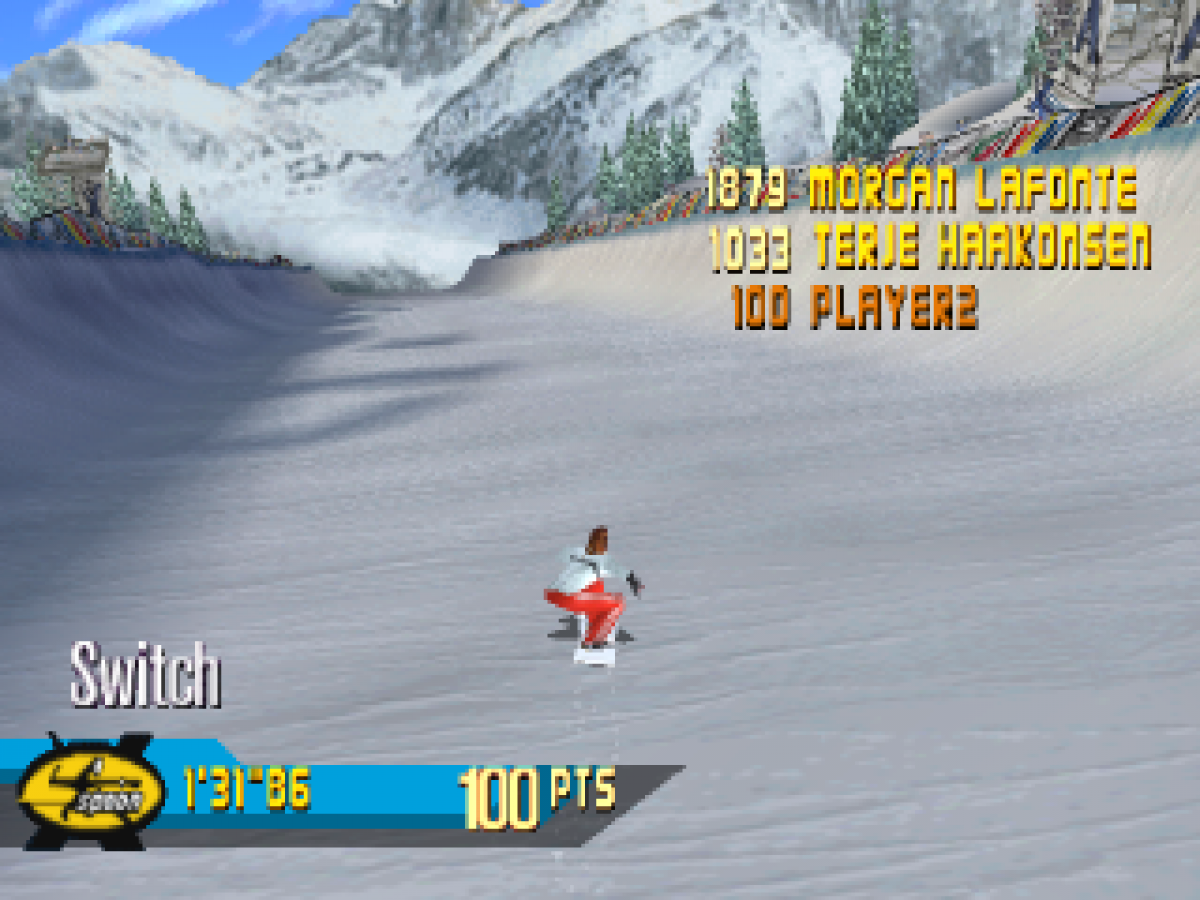ESPN X Games: Pro Boarder retro extreme sports snowboarding game for PlayStation 1 (PS1) gameplay