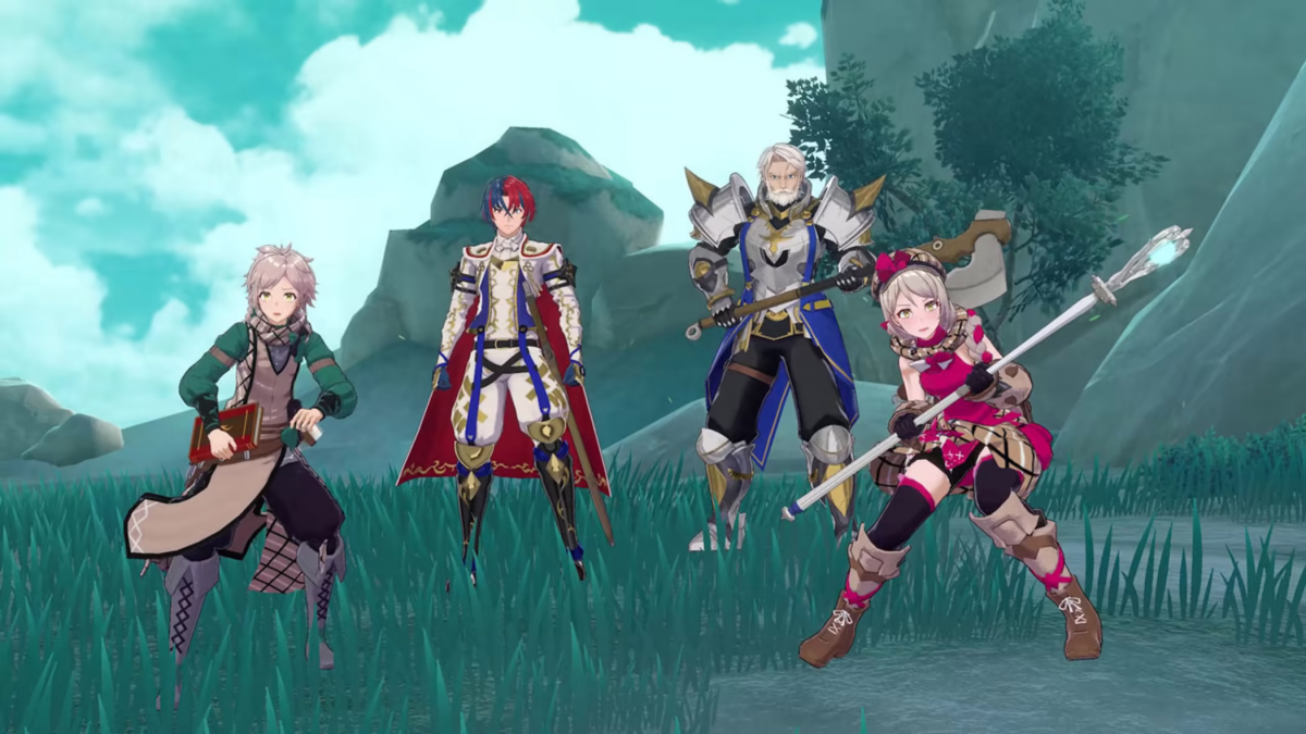 Fire Emblem Engage Nintendo Switch NS video game featuring tactical role playing gameplay turn based strategy battles character recruitment team building weapon combat fantasy adventure Emblem Rings iconic Fire Emblem heroes character development and story driven gameplay Nintendo Switch gaming gameplay