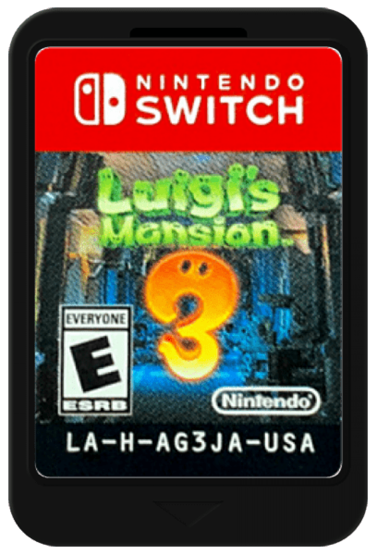 Luigis Mansion 3 cartridge for Nintendo Switch NS video game