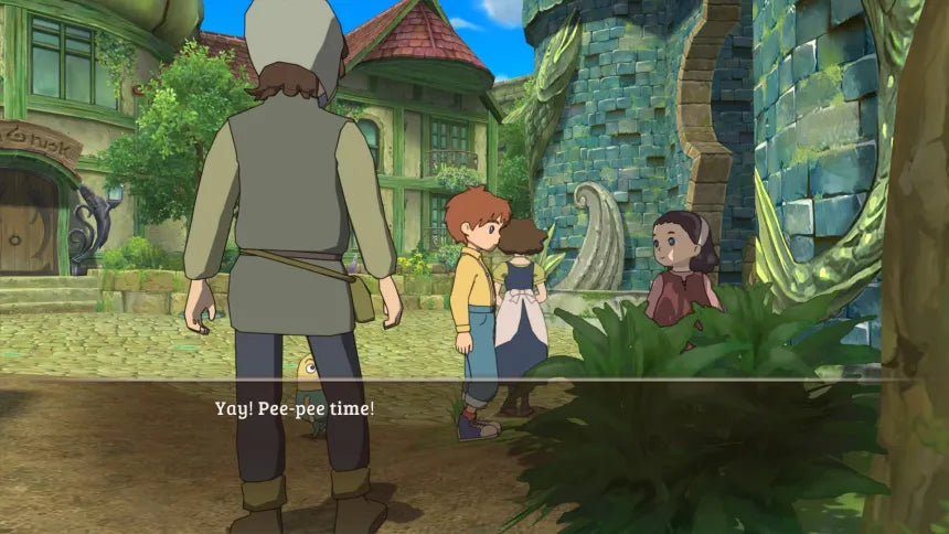 Ni no Kuni Wrath of the White Witch Greatest Hits gameplay for PlayStation 3 PS3 video game