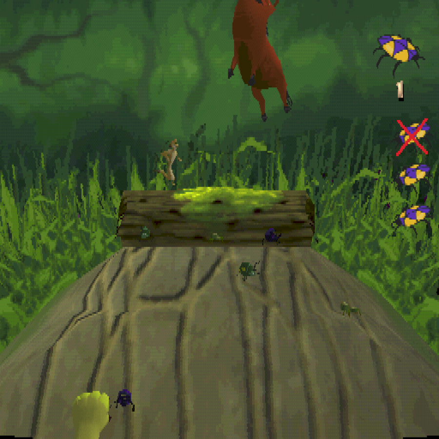 The Lion King Simba's Mighty Adventure Collector’s Edition game for the PlayStation featuring action adventure gameplay with platforming elements as players control Simba through levels based on The Lion King and The Lion King II with puzzle solving combat and story driven progression gameplay