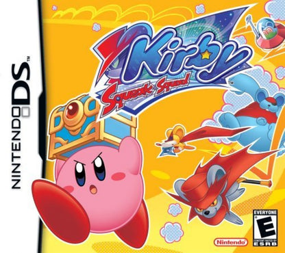 Kirby: Squeak Squad cover art for Nintendo DS (DS) platforming action adventure video game