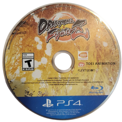 Dragon Ball FighterZ Day One Edition retro PlayStation 4 video game Dragon Ball anime fighting game fast paced combat multiplayer battles arcade style gameplay console title PlayStation 4 release disc