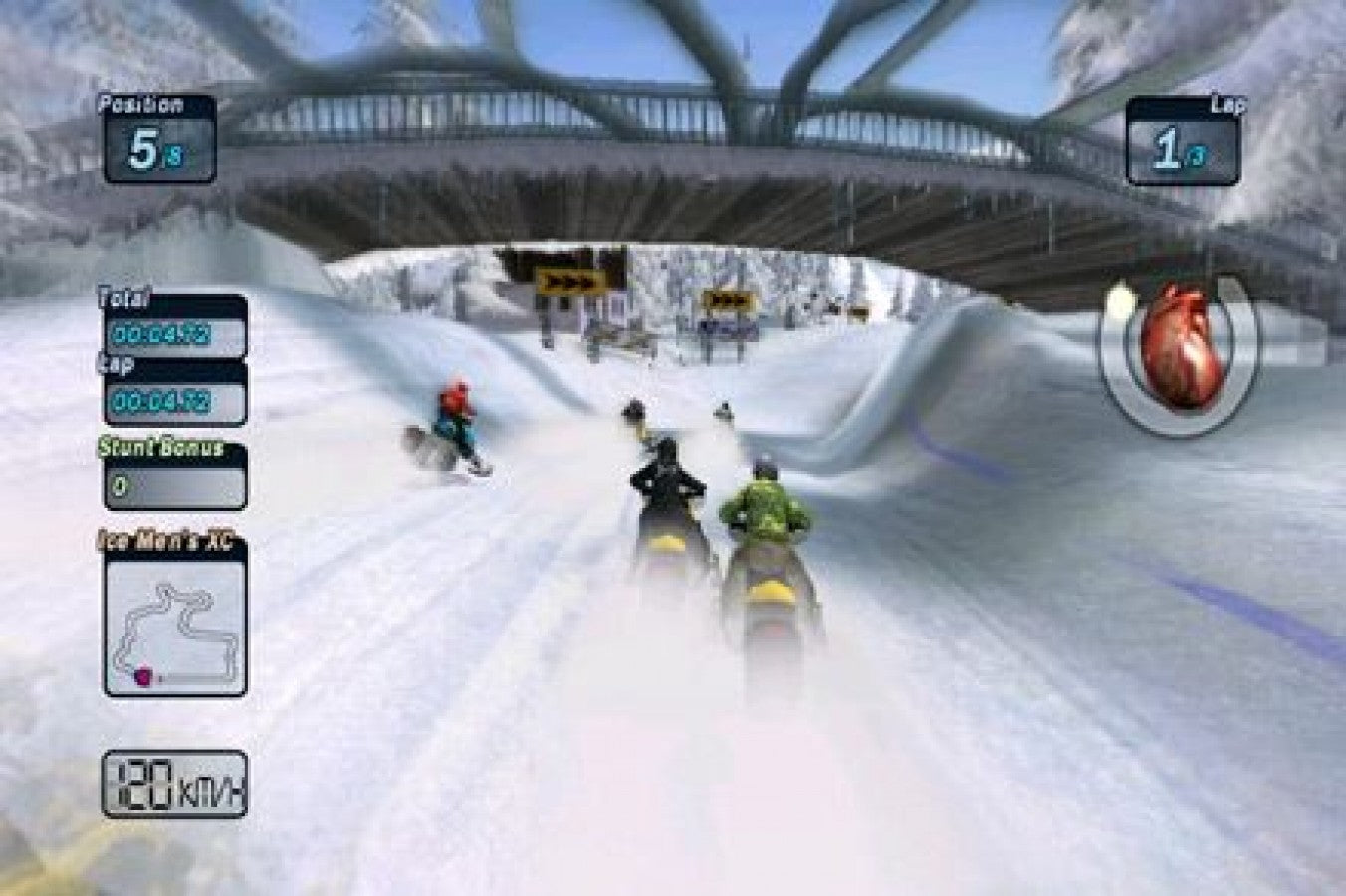 Ski-Doo: Snowmobile Challenge – Nintendo Wii (Wii) snowmobile racing sports simulation video game gameplay