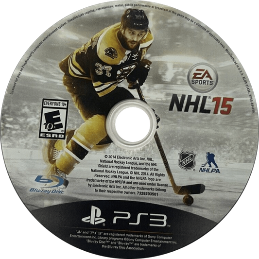 NHL 15 disc for PlayStation 3 PS3 video game