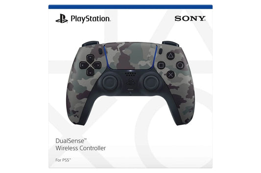 PlayStation 5 DualSense Wireless Controller Gray Camo accessory
