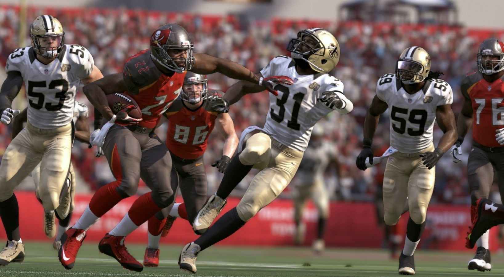 Madden NFL 17 gameplay for Xbox One (XONE) sports football video game