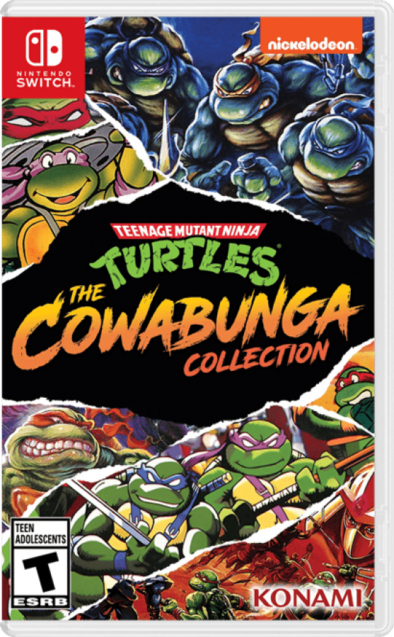 Teenage Mutant Ninja Turtles Cowabunga Collection Limited Edition cover art for Nintendo Switch (NS) video game
