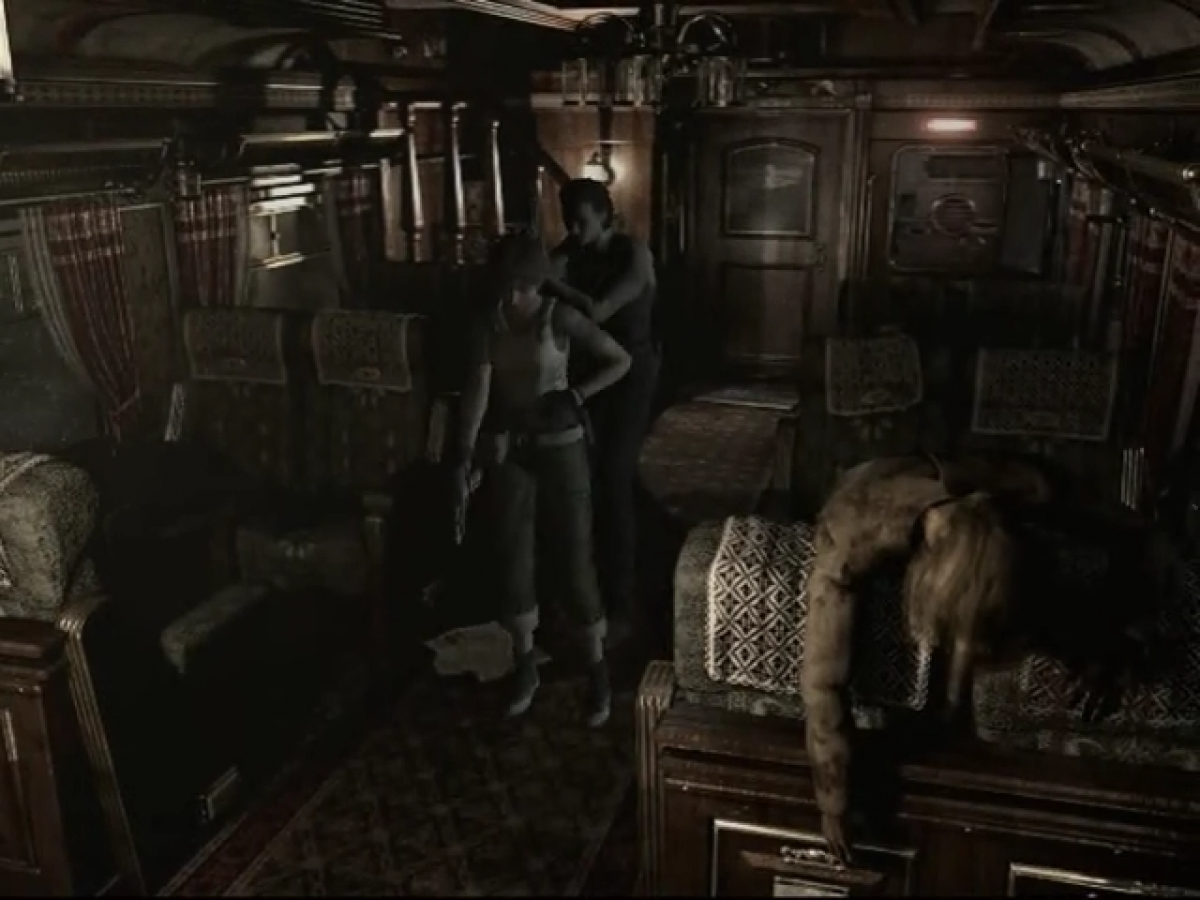 Resident Evil: Zero gameplay for Nintendo GameCube (GC) survival horror video game