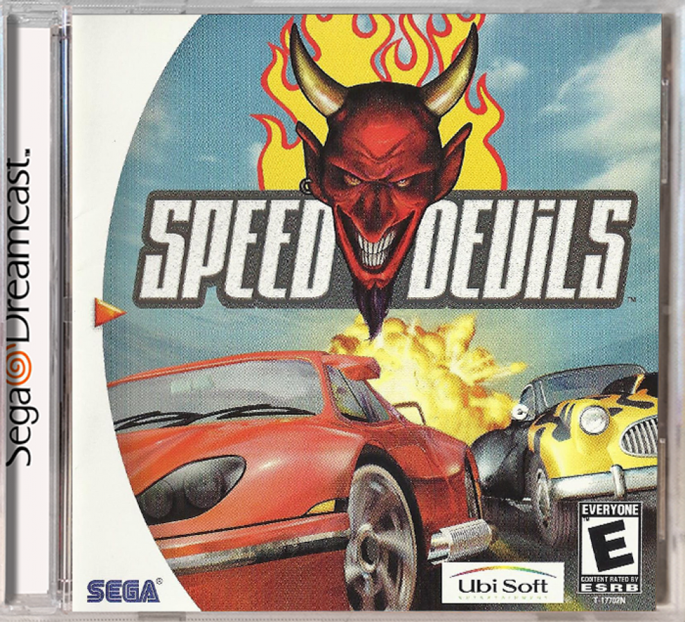 Speed Devils Sega Dreamcast retro video game arcade racing cover art