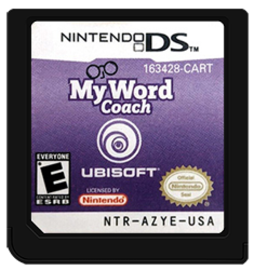 My Word Coach cartridge for Nintendo DS (DS) vocabulary training educational video game