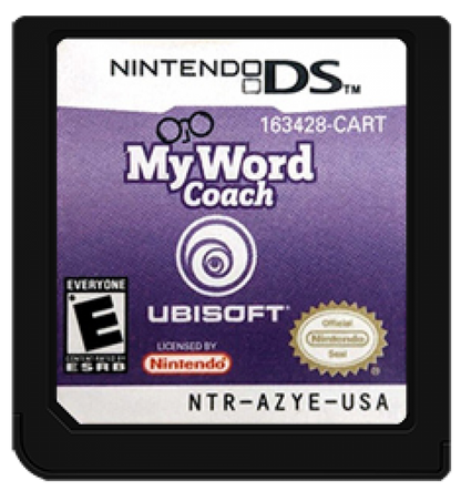 My Word Coach cartridge for Nintendo DS (DS) vocabulary training educational video game