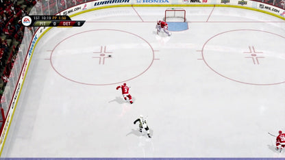NHL 10 gameplay for Xbox 360 (X360) sports ice hockey video game