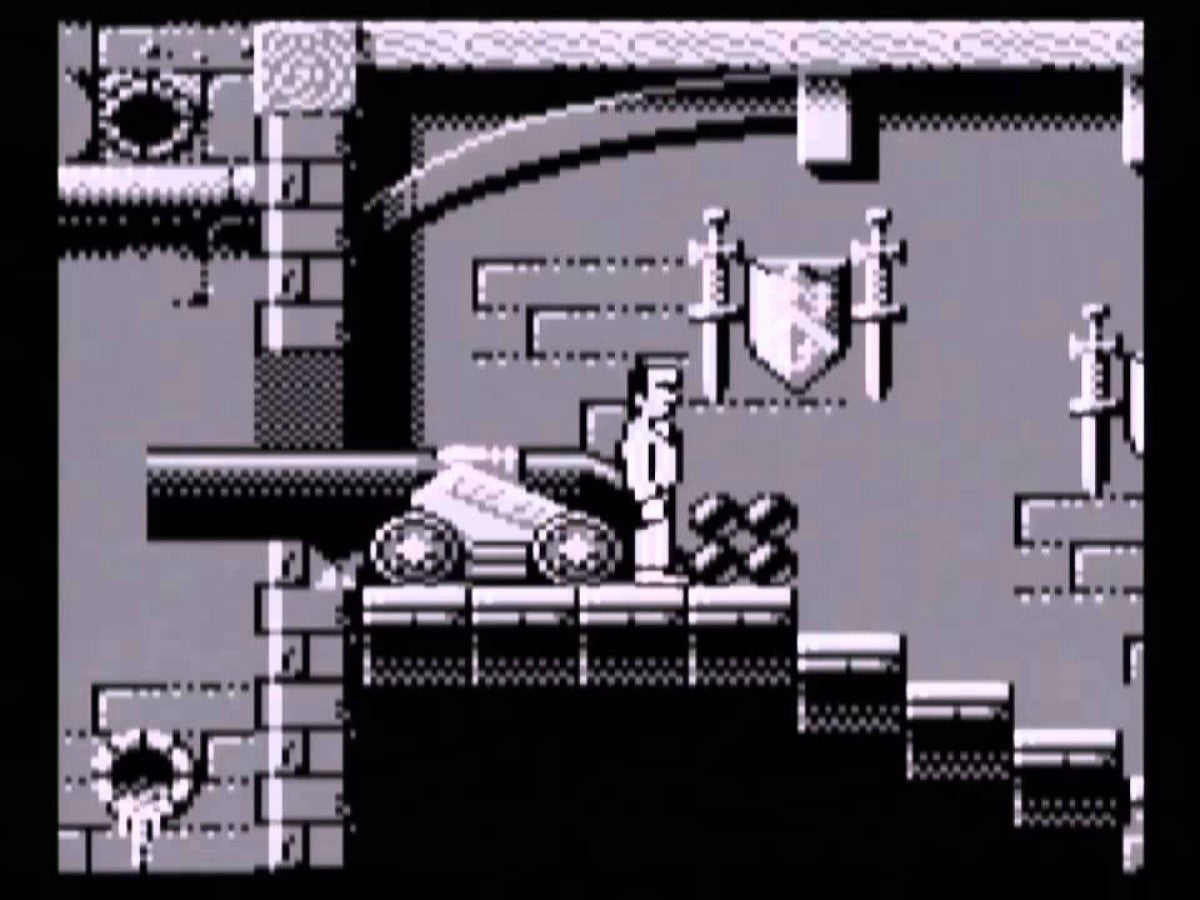 Dr. Franken Game Boy video game, action platformer, classic handheld gameplay, retro Nintendo Game Boy title gameplay