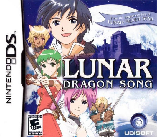 Lunar: Dragon Song cover art for Nintendo DS (DS) video game