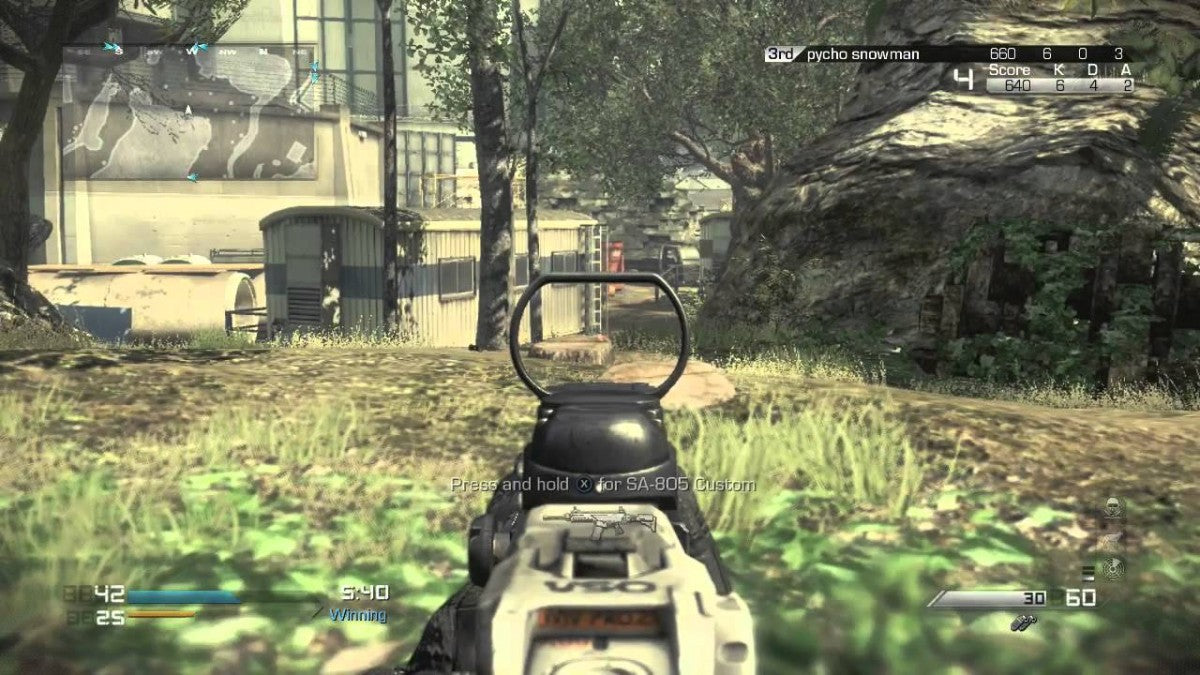 Call of Duty: Ghost gameplay for XBox 360 (X360) video game