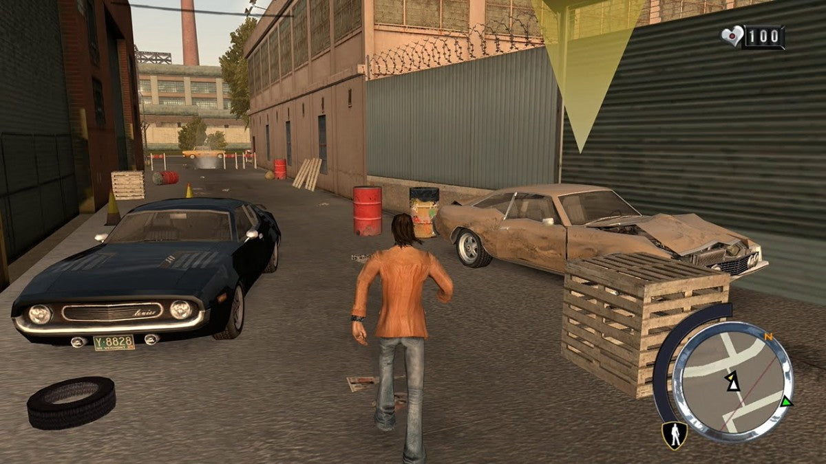Driver Parallel Lines Xbox for action driving video game fans featuring open world city exploration cinematic crime storyline high speed car chases vehicle customization intense missions third person shooting 1970s and 2000s New York setting collectible gaming appeal gameplay