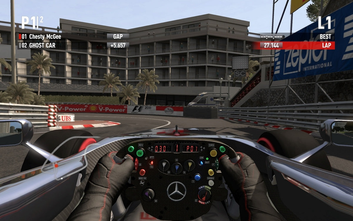 F1 2011 gameplay for XBox 360 (X360) video game