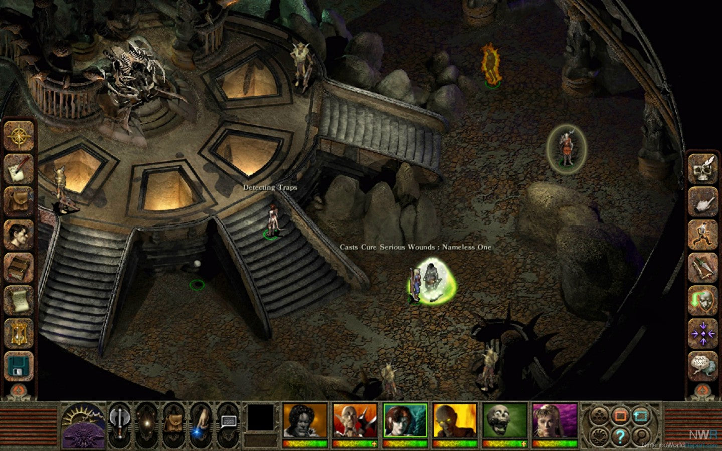 Planescape Torment Enhanced Edition and Icewind Dale Enhanced Edition Nintendo Switch inspired design featuring classic fantasy role playing adventure aesthetic deep storytelling strategic party based combat rich world building legendary quests immersive RPG collection presentation gameplay 