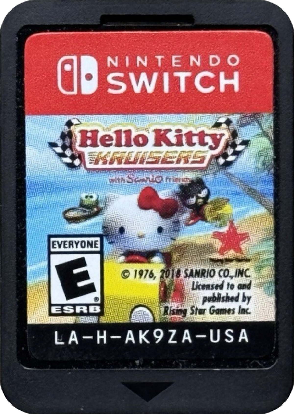 Hello Kitty Kruisers Nintendo Switch Game featuring racing gameplay with sanrio characters cover art game cartridge