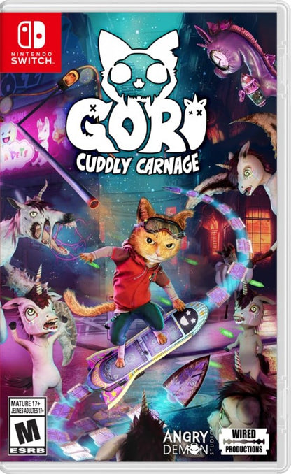 Gori: Cuddly Carnage cover art for Nintendo Switch (NS) video game