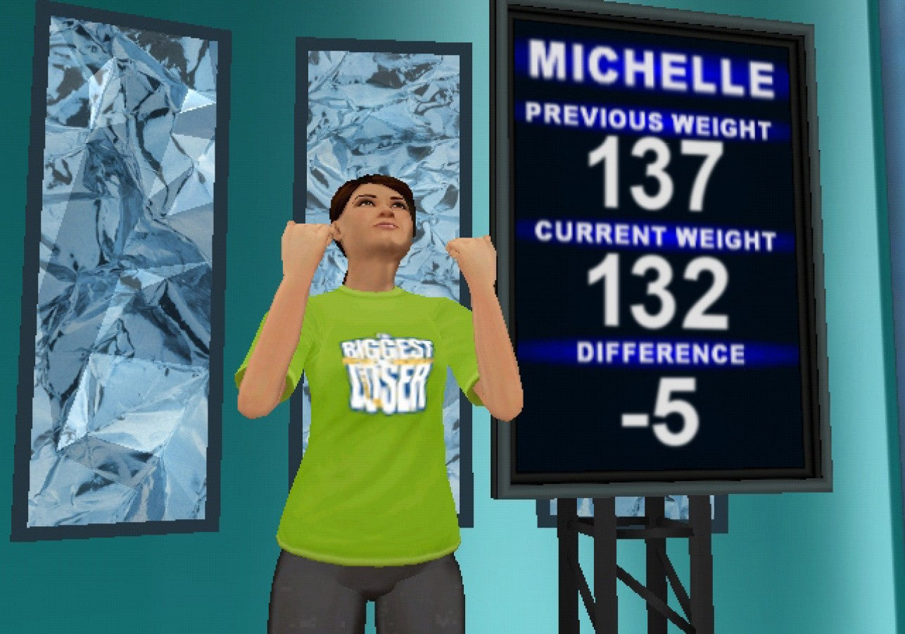 The Biggest Loser – Nintendo Wii (Wii) fitness workout training simulation video game gameplay