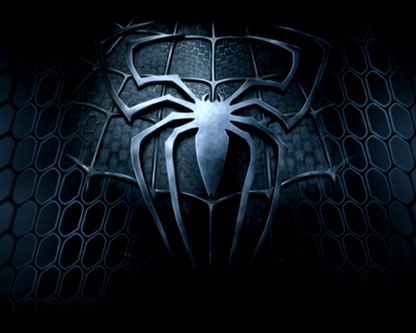Spider-Man 3 – PlayStation 2 (PS2) video game title screen, action-adventure superhero game.