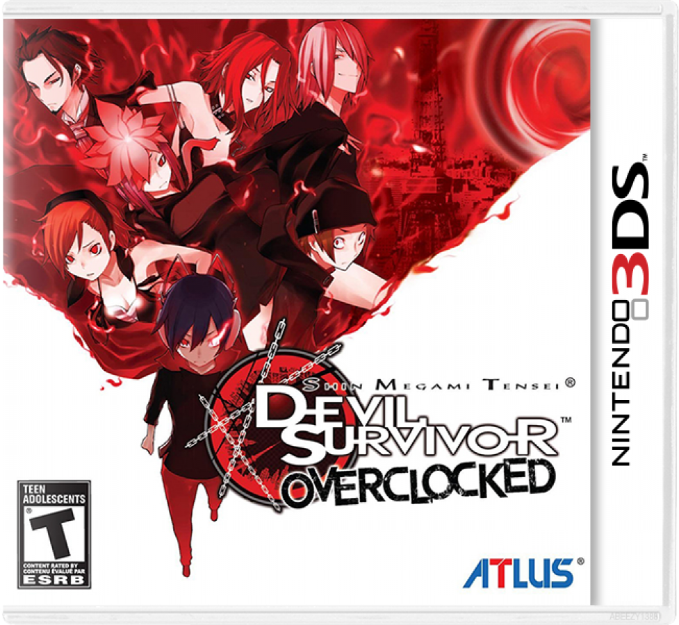 Shin Megami Tensei: Devil Survivor Overclocked– Nintendo 3DS (3DS) cover art for video game