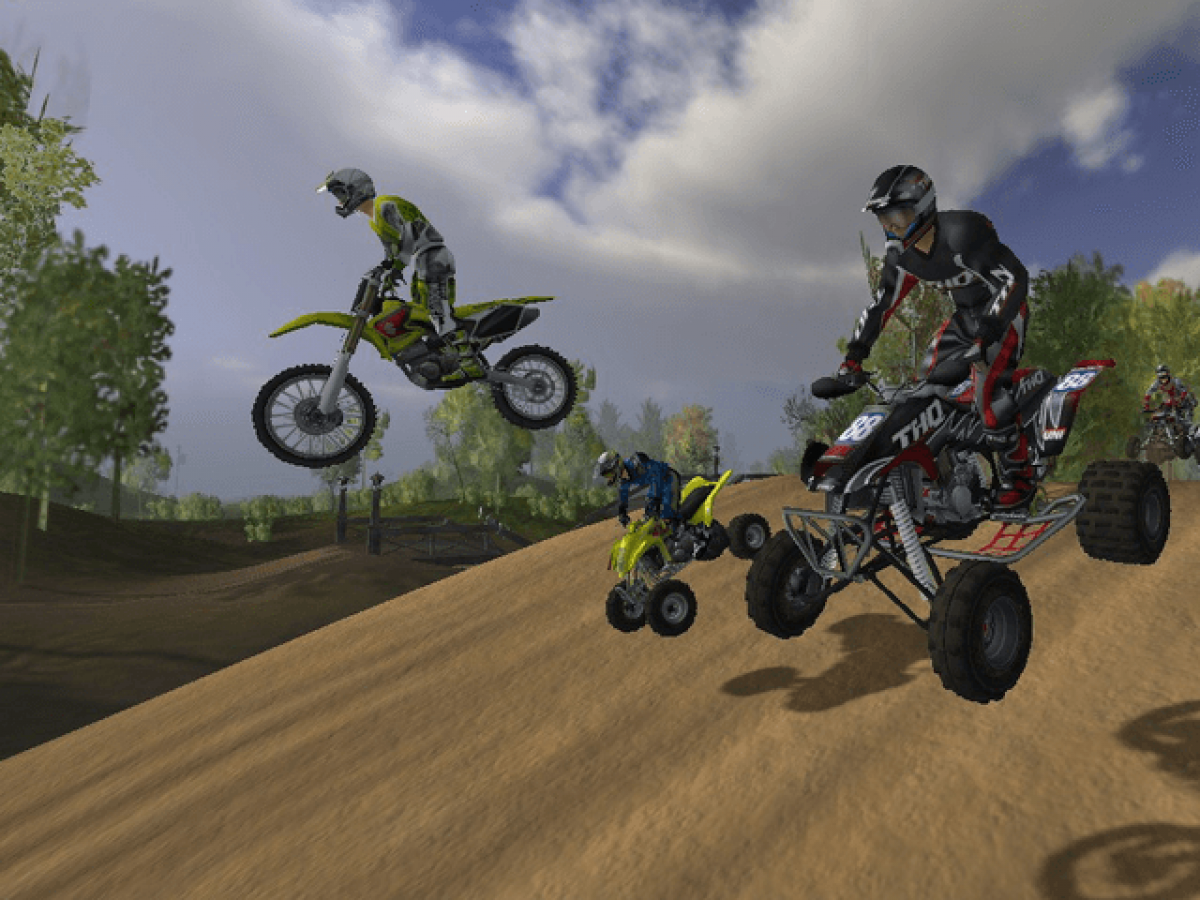 MX vs ATV Unleashed Xbox for off road racing video game fans featuring motocross and ATV competition freestyle tricks massive outdoor tracks career mode multiplayer racing realistic physics vehicle customization extreme sports action collectible gaming appeal gameplay