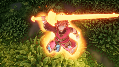 Visions of Mana PS5 game featuring action RPG combat, vibrant fantasy worlds, and classic Mana series adventure gameplay